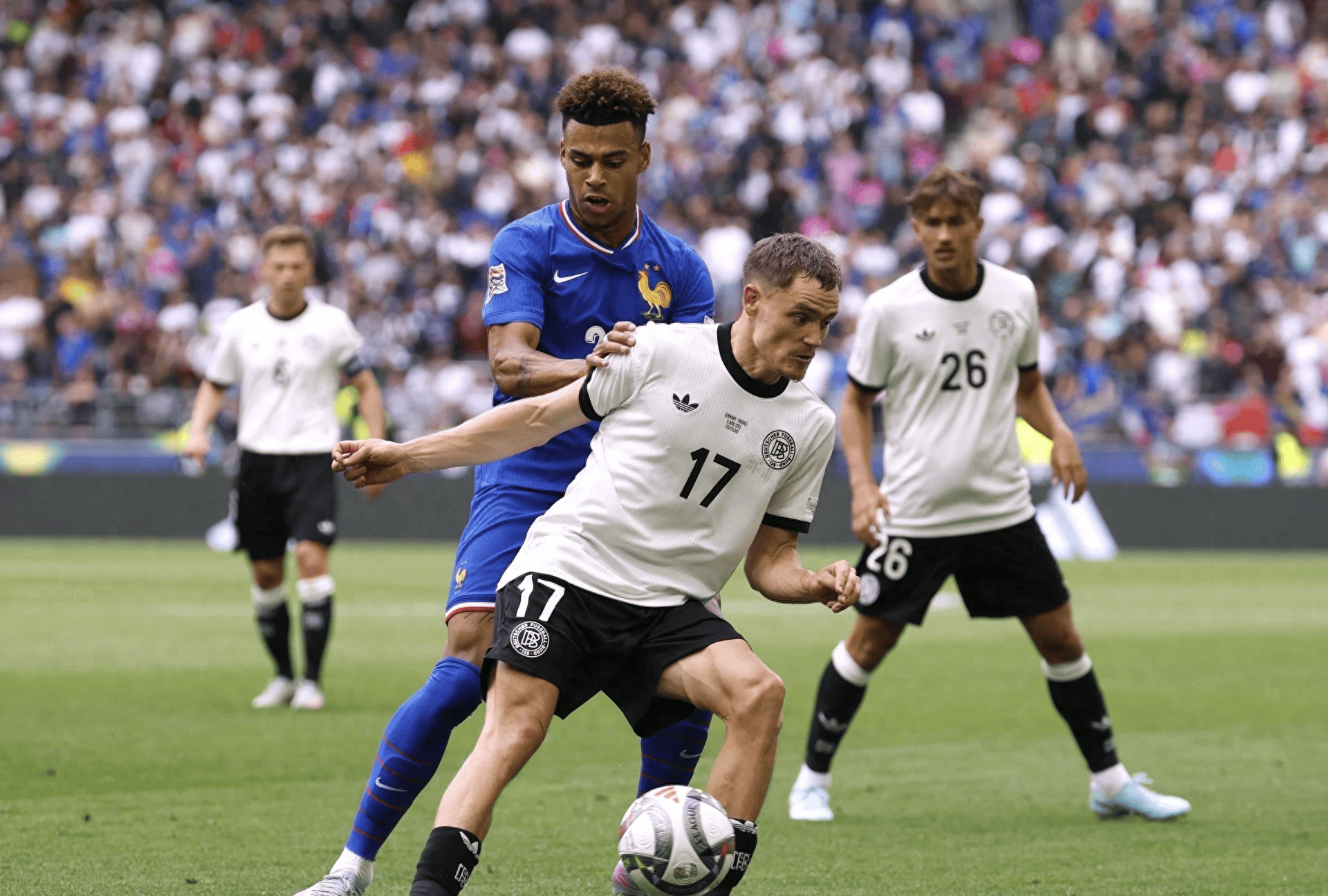 欧国联比赛德国队大胜乌克兰，赢得三分的简单介绍